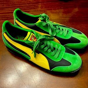 Puma retro running shoes